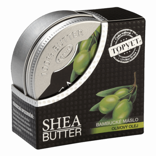 GREEN IDEA Bambucké máslo (shea butter) s olivovým olejem 100 ml