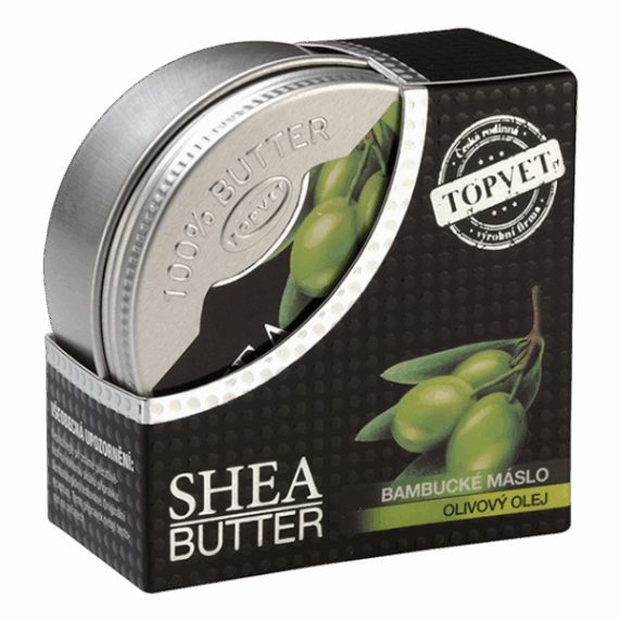 GREEN IDEA Bambucké máslo (shea butter) s olivovým olejem 100 ml