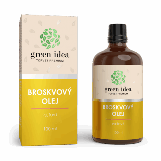 GREEN IDEA Broskvový pleťový olej 100 ml