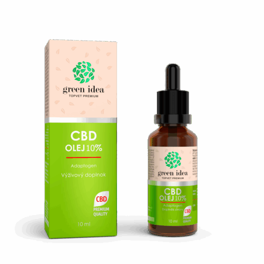 GREEN IDEA CBD olej 10 % 10 ml