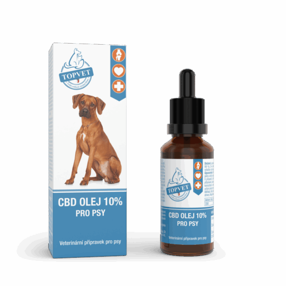 GREEN IDEA CBD olej 10% pro psy 10 ml