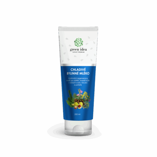 GREEN IDEA Chladivé bylinné mléko 200 ml