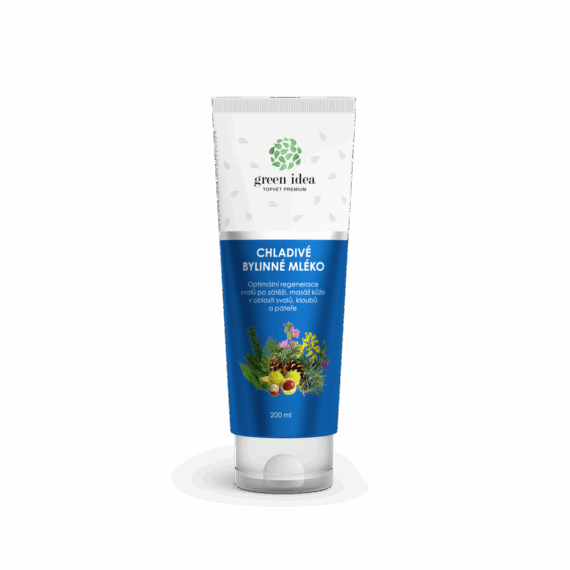 GREEN IDEA Chladivé bylinné mléko 200 ml