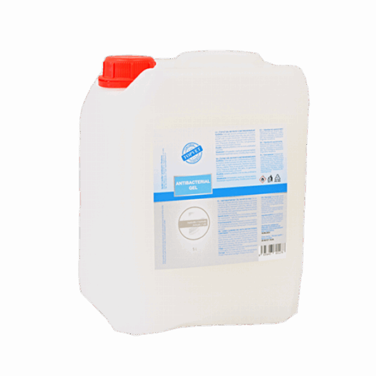 GREEN IDEA Čisticí gel na ruce s antimikrobiální složkou 5 l – Hedvábí 5000 ml