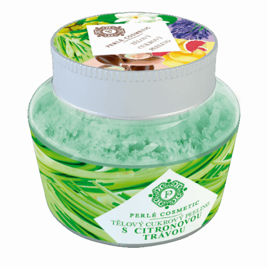 GREEN IDEA Cukrový peeling s citronovou trávou 200 g