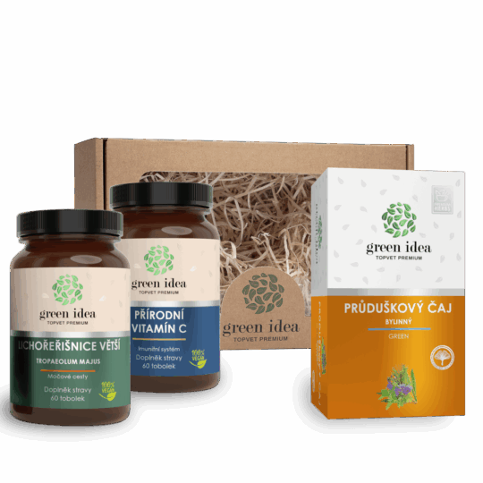 GREEN IDEA Dárková sada – Imunita a močové cesty