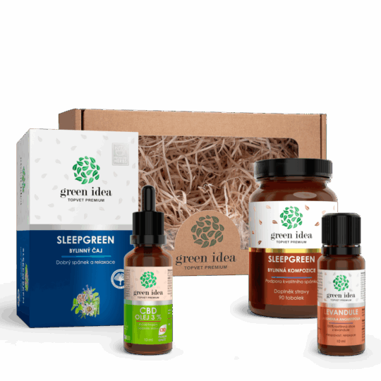 GREEN IDEA Dárková sada – Pro lepší spánek