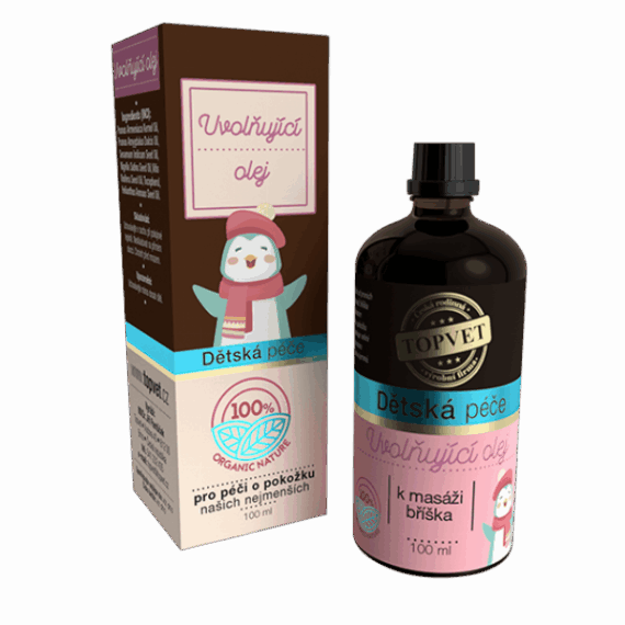 GREEN IDEA Dětská péče – Uvolňující olej 100 ml