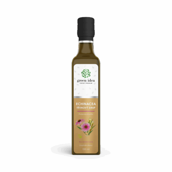 GREEN IDEA Echinacea sirup – třtinový 250 ml