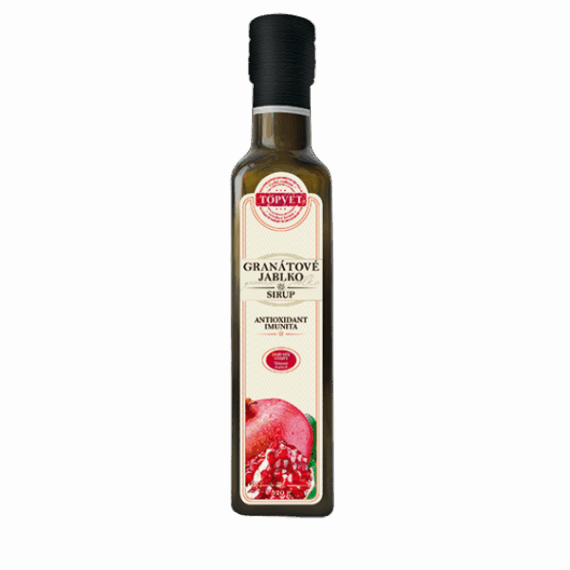 GREEN IDEA Granátové jablko sirup – farmářský 320 g