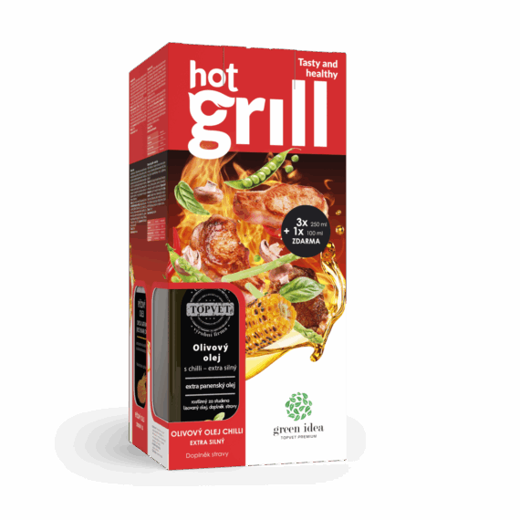 GREEN IDEA Hot grill 3+1 zdarma