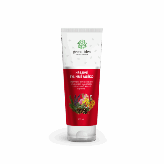 GREEN IDEA Hřejivé bylinné mléko 200 ml