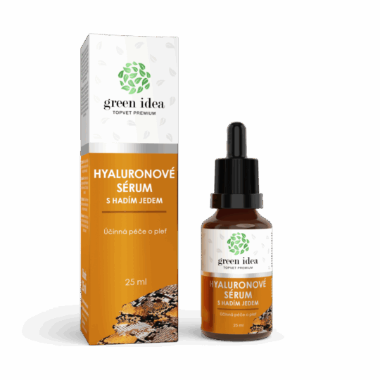 GREEN IDEA Hyaluronové sérum s hadím jedem 25 ml