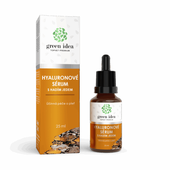 GREEN IDEA Hyaluronové sérum s hadím jedem 25 ml