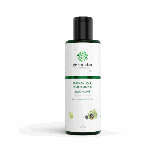 GREEN IDEA Jalovcový masážní olej 200 ml