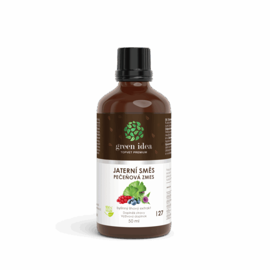 GREEN IDEA Jaterní směs (kapky HEPAMIX) 50 ml
