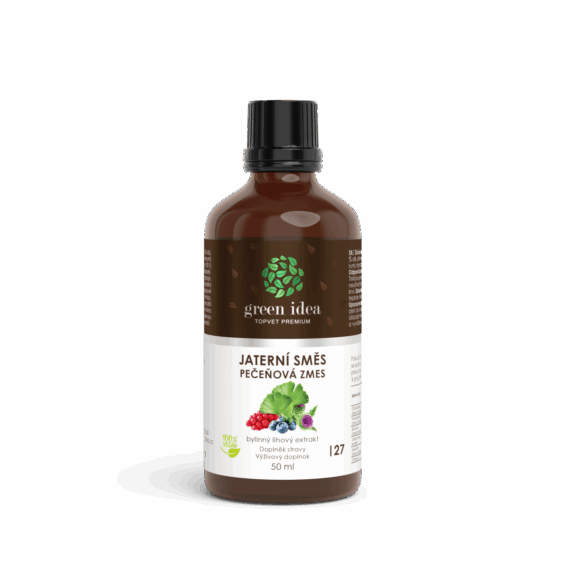 GREEN IDEA Jaterní směs (kapky HEPAMIX) 50 ml