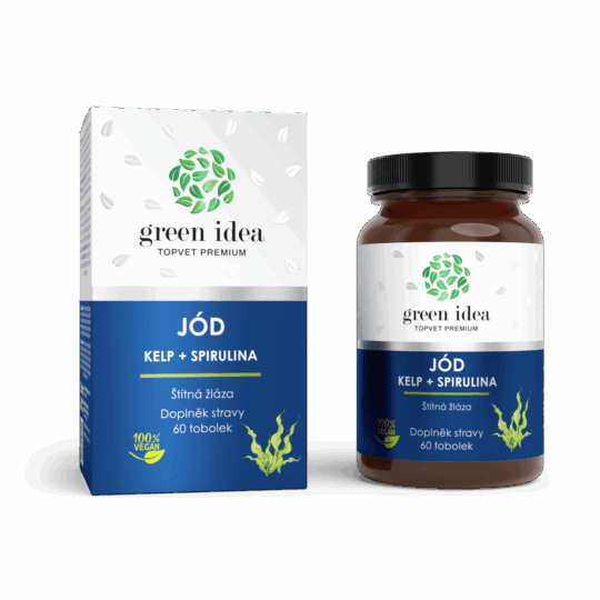 GREEN IDEA Jód – kelp+spirulina