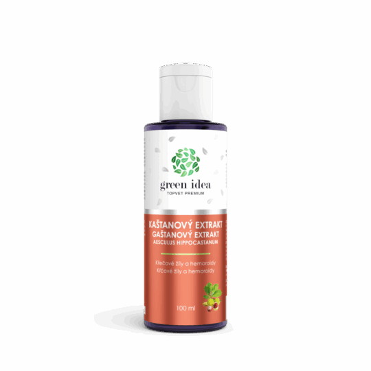 GREEN IDEA Kaštanový extrakt – Aesculus Hippocastanum 100 ml