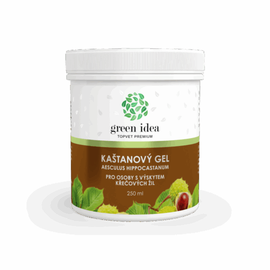 GREEN IDEA Kaštanový masážní gel 250 ml