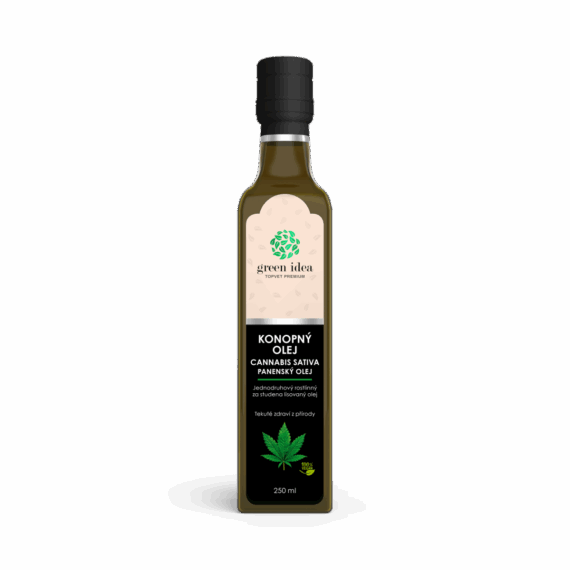 GREEN IDEA Konopný olej 250 ml