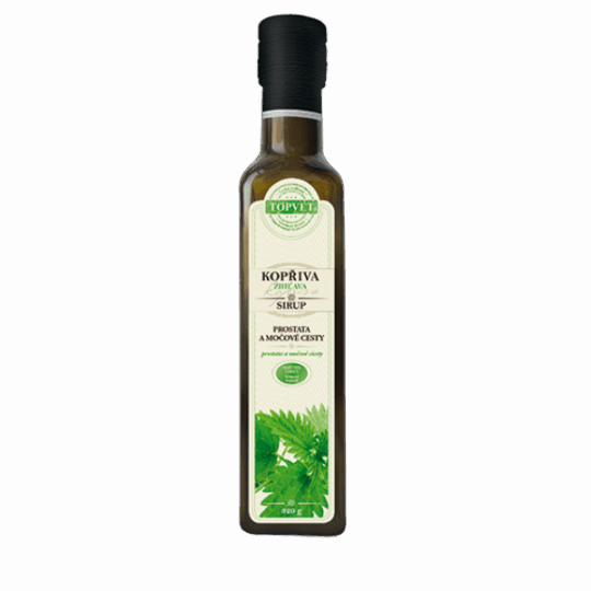 GREEN IDEA Kopřiva sirup – farmářský 320 g