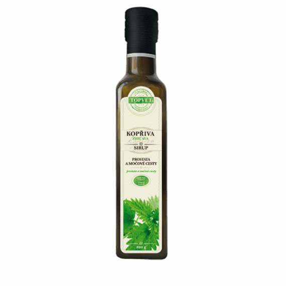 GREEN IDEA Kopřiva sirup – farmářský 320 g