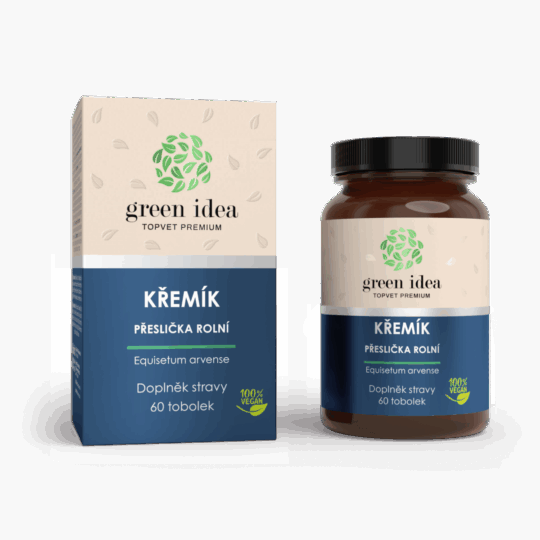 GREEN IDEA Křemík – Přeslička rolní