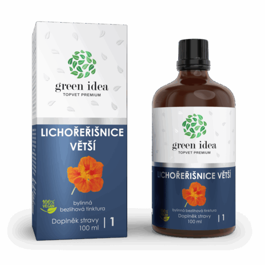 GREEN IDEA Lichořeřišnice – bezlihová tinktura 100 ml