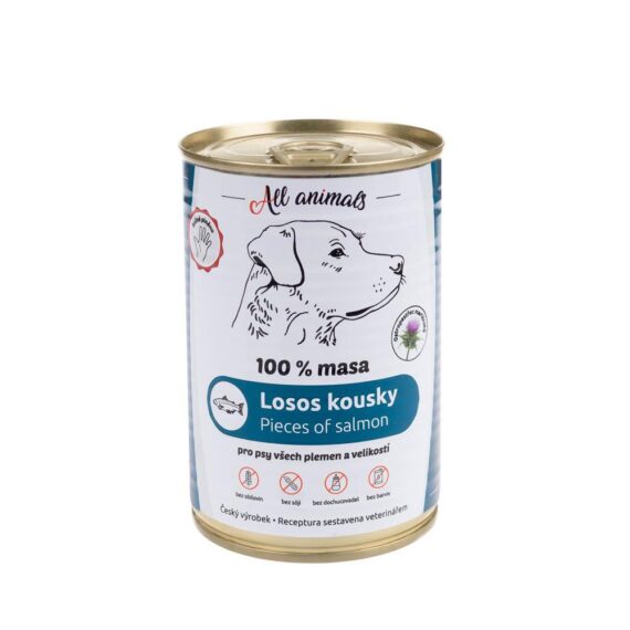 All Animals Losos kousky 400 g 400 g