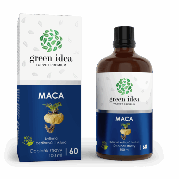 GREEN IDEA Maca – bezlihová tinktura 100 ml