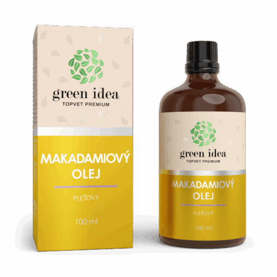 GREEN IDEA Makadamiový pleťový olej 100 ml