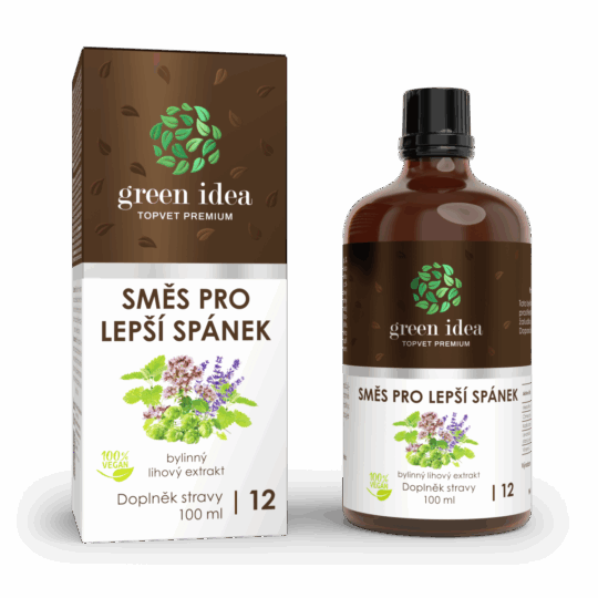 GREEN IDEA Medea – Směs pro lepší spánek – kapky 100 ml