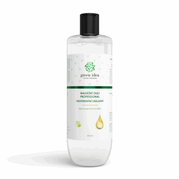 GREEN IDEA Medicinální mas. olej – základní báze 500 ml