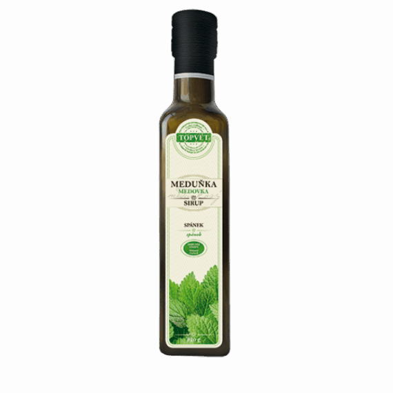 GREEN IDEA Meduňkový sirup – farmářský 320 g