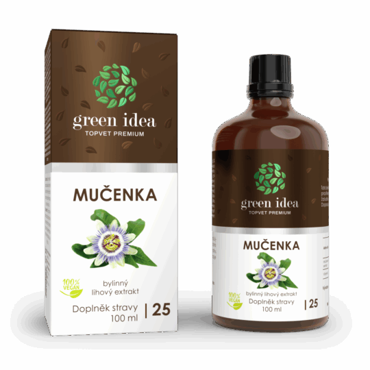 GREEN IDEA Mučenka tinktura – kapky 100 ml