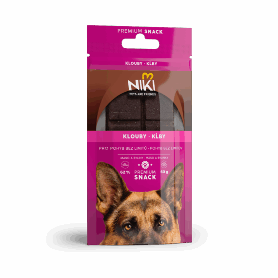 GREEN IDEA Niki snack – Klouby 60 g