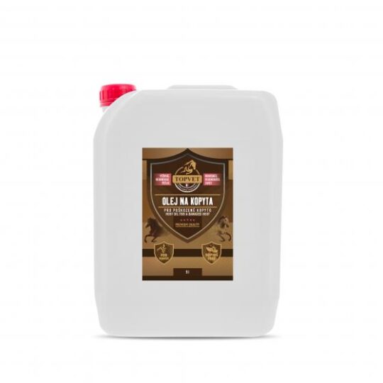 GREEN IDEA Olej na kopyta – pro poškozené kopyto 5 l 5000 ml