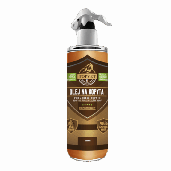 GREEN IDEA Olej na kopyta – pro zdravé kopyto 250 ml