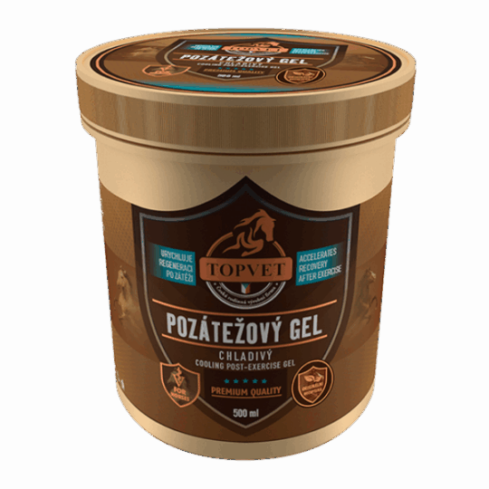 GREEN IDEA Pozátěžový gel – chladivý 500 ml