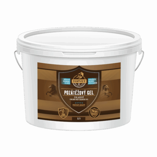 GREEN IDEA Pozátěžový gel – chladivý 2,7 l 2700 ml