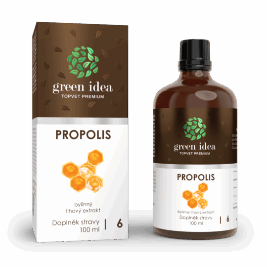 GREEN IDEA Propolis tinktura – kapky 100 ml