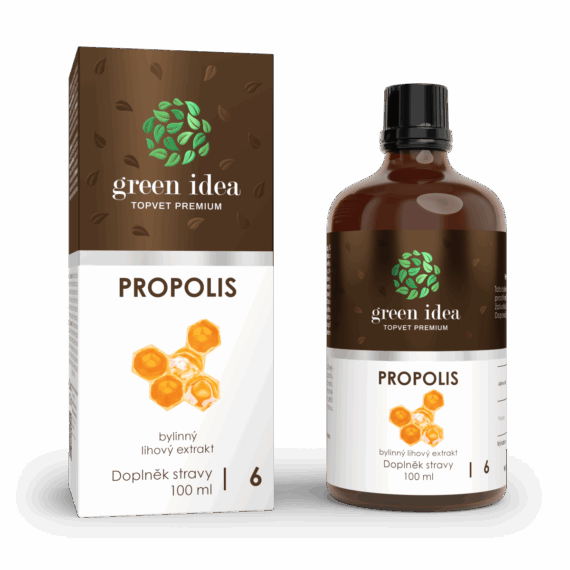 GREEN IDEA Propolis tinktura – kapky 100 ml