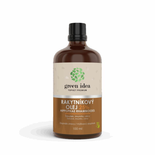 GREEN IDEA Rakytníkový olej 25% 100 ml