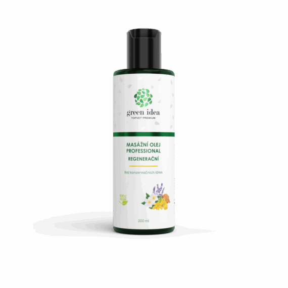 GREEN IDEA Regenerační masážní olej 200 ml