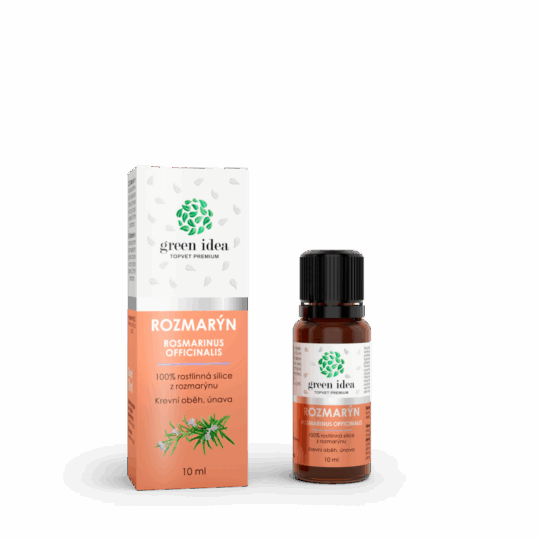 GREEN IDEA Rozmarýn – 100% silice 10 ml
