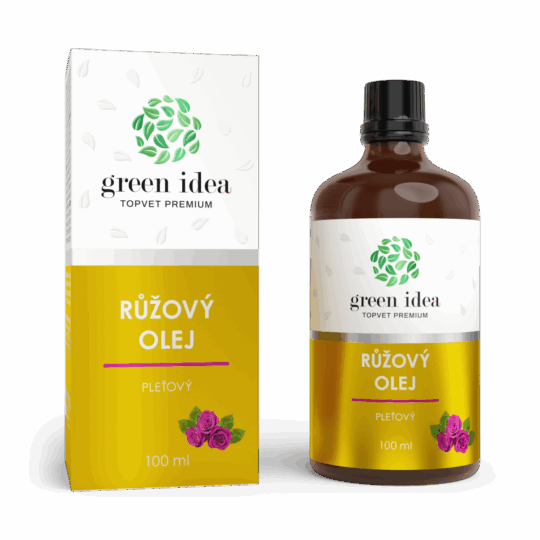 GREEN IDEA Růžový pleťový olej 100 ml