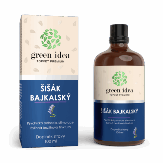 GREEN IDEA Šišák – bezlihová tinktura 100 ml