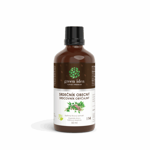 GREEN IDEA Srdečník obecný – kapky 50 ml