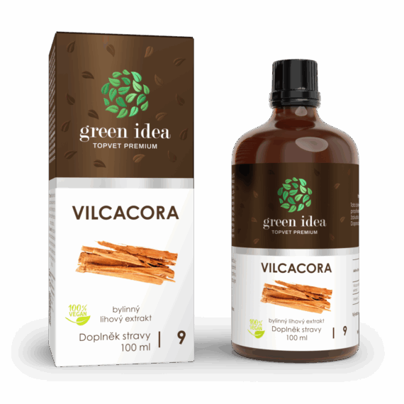 GREEN IDEA Vilcacora tinktura – kapky 100 ml